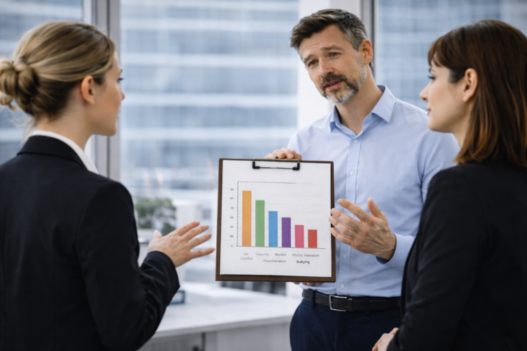 Ryzyka psychospołeczne w organizacji – Kwestionariusz klimatu pracy dla HR i Zarządów